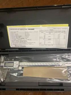 MITUTOYO CD-P20S ABS COOLANT PROOF DIGITAL SLIDE CALIPER 0-200MM W/BOX UNUSED JP