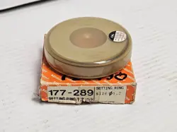 NEW MITUTOYO SETTING RING GAUGE 177-289 1.2