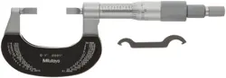 MITUTOYO 122-125 MICROMETER STEEL BLADE - GRAY