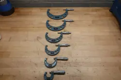 6PCS MITUTOYO