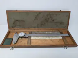 MITUTOYO DIAL CALIPER 12 INCH SHOCK PROOF 505-645-50
