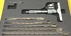MITUTOYO MITUTOYO DIGITAL DEPTH MICROMETER DCM100-150DM 0-150MM MITUTOYO JAPAN