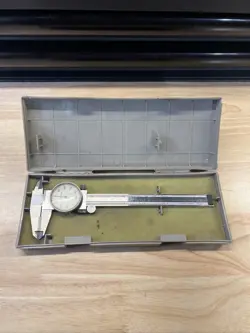MITUTOYO 6 INCH DIAL CALIPER SHOCK PROOF MADE IN JAPAN