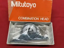 MITUTOYO NOS 180-301 COMBINATION PROTRACTOR HEAD MACHINIST **MINT**