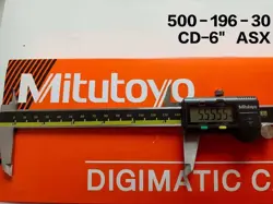 NEW MITUTOYO JAPAN500-196-30 150MM/6