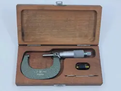 MITUTOYO 169-203 DISC MICROMETER 0-1
