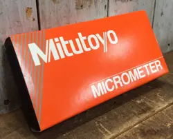 MITUTOYO INSTRUMENT SCALE OUTSIDE MICROMETER M110-50 103-138 TYPE 25-50MM NEW JP