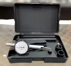 MITUTOYO DIAL TEST INDICATOR SET 513-504T TI-614T WITH CASE AND ACCESSORIES