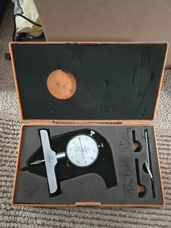 MITUTOYO DIAL DEPTH GAUGE 0-8