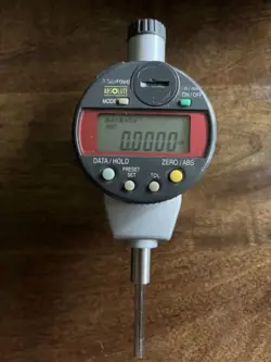 MITUTOYO ABSOLUTE DIGITAL INDICATOR 0-1”.0001”/0-25.4MM0.001MM.MACHINIST’S TOOL.