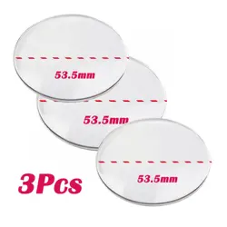 3PC MITUTOYO DIAL CALIPER FOR 505 SERIES REPLACEMENT PART CRYSTAL COVER LID 53.5