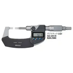 MITUTOYO DIGITAL BLADE MICROMETER 0-25MM 0.001MM NO. 422-230-30 BLM-25MX NEW