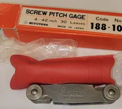 MITUTOYO 188-101 SCREW PITCH GAGE
