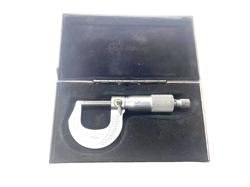 VINTAGE MITUTOYO TOOLS 0-1” OUTSIDE MICROMETER, .0001”, JAPAN