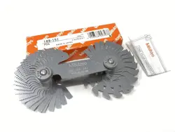 MITUTOYO NO. 188-151 THREAD SCREW PITCH GAUGE 4-42 TPI 0.4-7MM BRAND NEW!