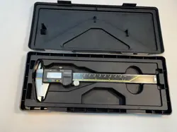 MITUTOYO 500-196 6IN. DIGIMATIC DIGITAL CALIPER- FOR PARTS OR REPAIR ONLY