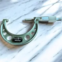 MITUTOYO 50-75MM MICROMETER HIGH PRECISION 0.01MM DURABLE METAL BODY