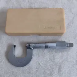 MITUTOYO M-210-25 MICROMETER PRECISION MEASURING TOOL 1-25MM 0.01MM JAPAN