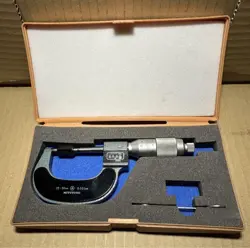 MITUTOYO OMV-50K MICROMETER 25-50MM MEASUREMENT RANGE 0.001MM LEAST COUNT