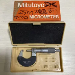 MITUTOYO M310-25 MICROMETER 0-1 INCH 0.01MM GRADUATION MEASUREMENT RANGE JAPAN