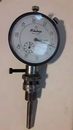 VINTAGE MITUTOYO 2417 DROP INDICATOR MEASUREMENT MACHINIST TOOL 