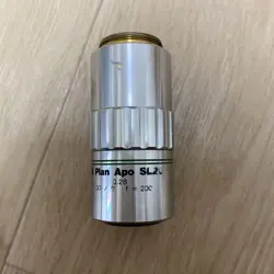 MITUTOYO APO SL20 0.28 OBJECTIVE LENS ∞/0 F 200 0.28X MAGNIFICATION