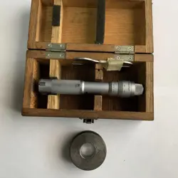 MITUTOYO 3 PIECE MICROMETER 20-25 RING GAUGES 20.000MM 0.7874 INCHES
