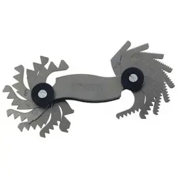 MITUTOYO 188-121 SCREW PITCH GAGE,0.4MM TO 7MM,18 LEAVES