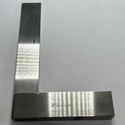 MITUTOYO 6” X 4” ENGINEERS SQUARE MACHINIST TOOL MAKER MADE IN BRAZIL M1154