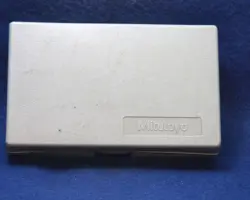 MITUTOYO DIAL TEST INDICATOR 513-118 WITH CASE AND 1 ATTACHMENT ^3269