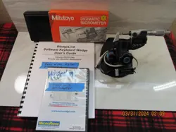 MITUTOYO DIGIMATIC7 MICROMETER IP65   MICRORIDGE GAGEWAY SM   WEDGELINK SOFTWARE
