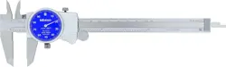 MITUTOYO 505-742-51J 0-6 INCH, .001 INCH DIAL CALIPER, .1 INCH/REVOLUTION, BLUE