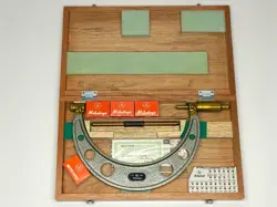 MITUTOYO 126-144 SCREW THREAD MICROMETER INTERCHANGEABLE TIPS 7-8