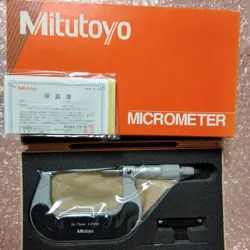 M310-75 MITUTOYO 102-303 STANDARD OUTSIDE MICROMETER 50 TO 75 MICROMETERS JAPAN