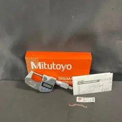 MITUTOYO 99MAB0368M3 GRAY HEAVY DUTY ELECTRONIC DIGITAL MICROMETER