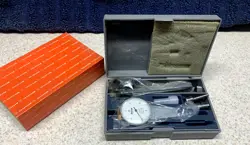 MACHINIST TOOLS: MITUTOYO DIAL TEST INDICATOR (NOS) 513-982 /.0005 GRAD