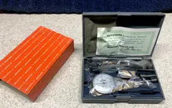 MACHINIST TOOLS: MITUTOYO DIAL TEST INDICATOR (NOS) 513-284 /0.01MM GRAD