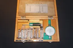 MITUTOYO NO. 2923 BORE GAGE .44 THRU .72 JAPAN *NICE*