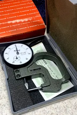 MACHINIST TOOL: MITUTOYO DIAL PIPE GAGE (NOS) 7361