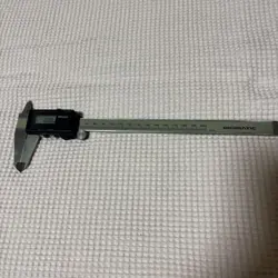 MITUTOYO 500-402 SOLAR DIGITAL CALIPER 0.01-200MM VG COND LIMITED FROM JAPAN