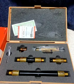 MACHINIST TOOL: MITUTOYO TUBULAR INSIDE MICROMETER 139-178 IMJ-20
