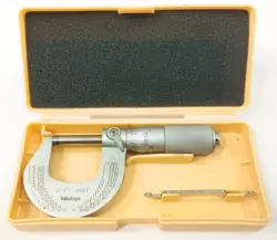 MITUTOYO NO. 101-117 MICROMETER 0-1