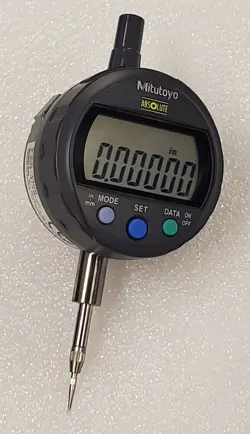  MITUTOYO CORP. ID-C112EX ABSOLUTE DIGIMATIC INDICATOR - USED, WORKING WITH TIP