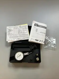 MITUTOYO 513-403-10T DIAL TEST INDICATOR FULL SET STANDARD--NEEDS ADJUSTMENT #19