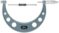 MITUTOYO 126-131 SCREW THREAD MICROMETER  INTERCHANGEABLE ANVIL-SPINDLE TIP