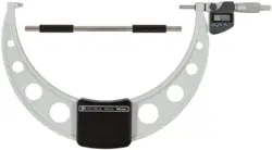 MITUTOYO 293-232 COOLANT PROOF LCD MICROMETER  RATCHET STOP  50-75MM RANGE