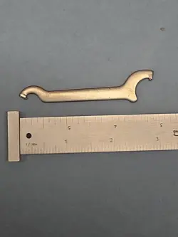 MITUTOYO MICROMETER ADJUSTMENT SPANNER WRENCH TOOL 301336
