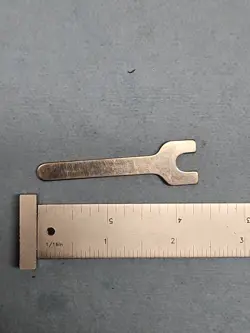 MITUTOYO MICROMETER ADJUSTMENT SPANNER 1/4