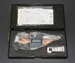 🆕 🇯🇵 MITUTOYO 323–350–30 DIGIMATIC DISC MICROMETER 0–1