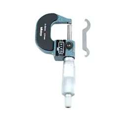 MITUTOYO 193-101 DIGIT OUTSIDE MICROMETER  RATCHET STOP  0-25MM RANGE
